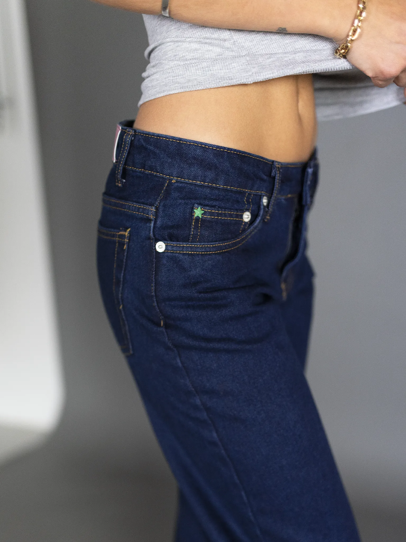 Stylish Dark Blue Vera Jeans