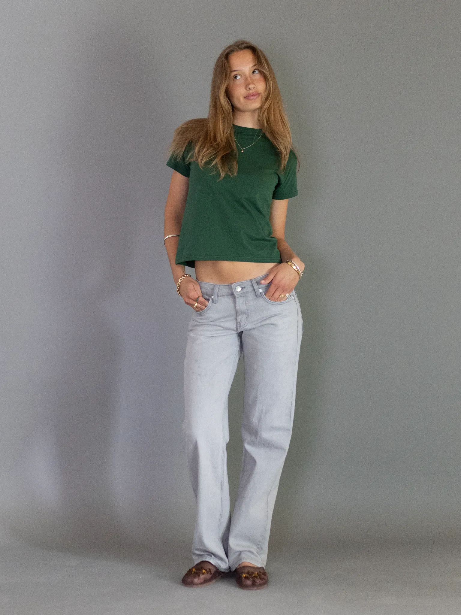 Stylish Light Grey Vera Jeans - Perfect Fit & Versatile Style