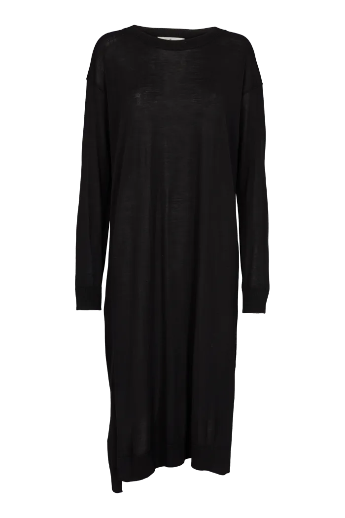 Vera Long Dress - Black